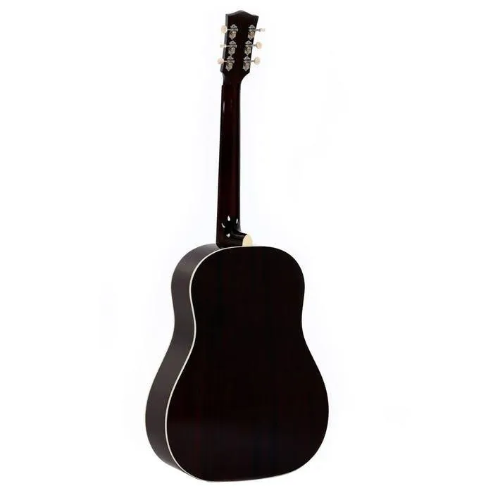 Sigma SJM-SG45 Acoustic / Eectric Guitar All Solid with Gigbag/Case - Image 3