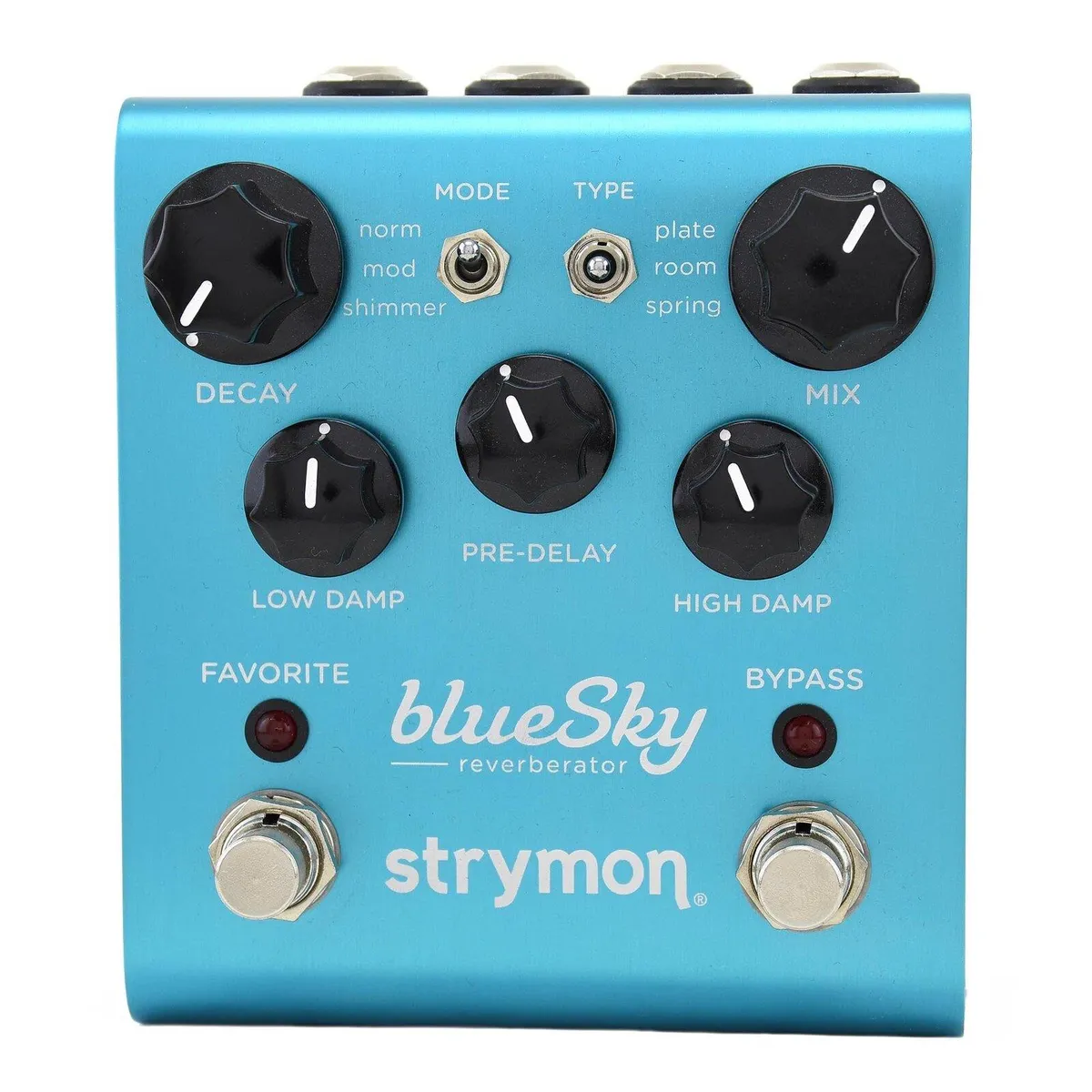 Strymon blueSky Reverberator Guitar Effects Pedal blue Sky 2 - Image 3