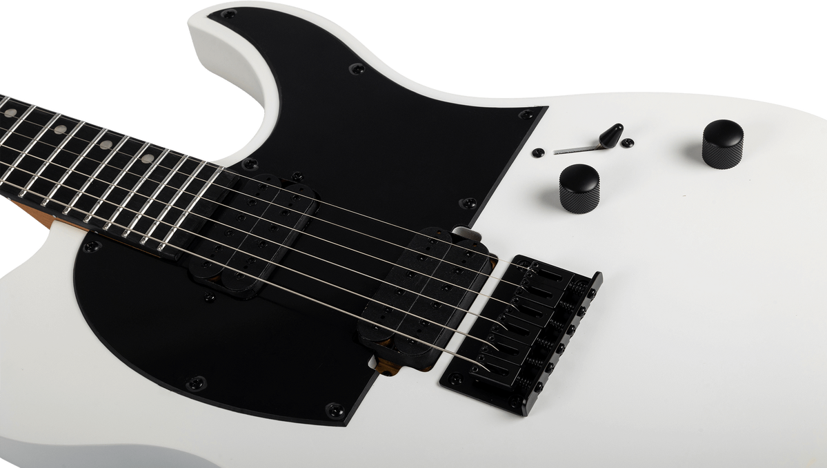 Spira T-400-MWH Electric Guitar - Satin White - Image 3