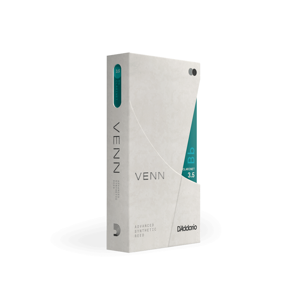 D'Addario VENN Bb Clarinet Reed, Strength 3.5 - Image 3