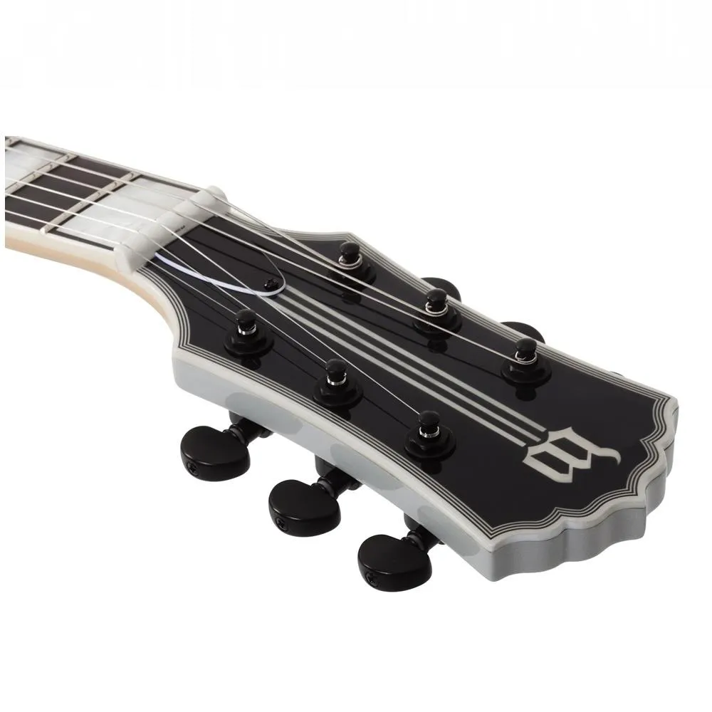 Wylde Audio Odin Grail Electric Guitar Black / Silver Bullseye - Image 3