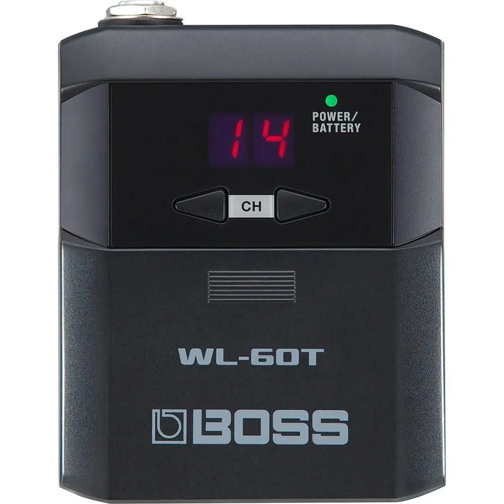 Boss WL-60 Wireless System w/ Compact Reciever & Belt Pack Transmitter - Image 3