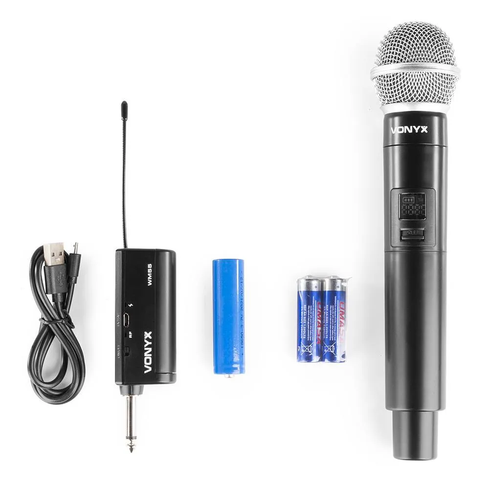 Vonyx WM55 Plug-In Wireless Microphone - Image 3