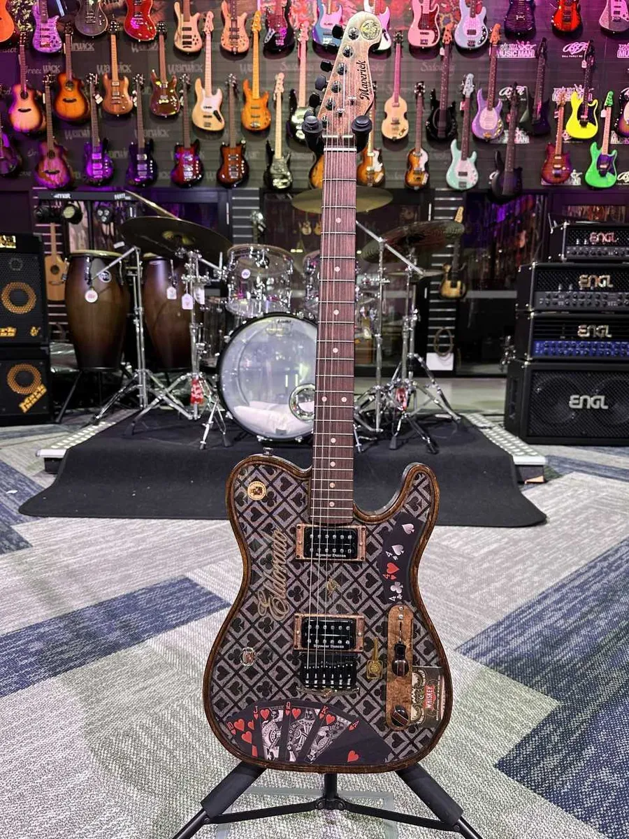 Walla Walla Eldorado – Maverick Pro Crystal Electric Guitar - Image 3