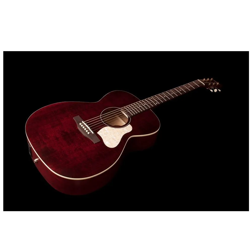 Art & Lutherie Legacy Acoustic Electric Guitar Tennessee Red - Image 4