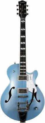 Godin Imperial Blue 6-String Montreal Premiere LTD Hollowbody Electric Guitar - Image 4