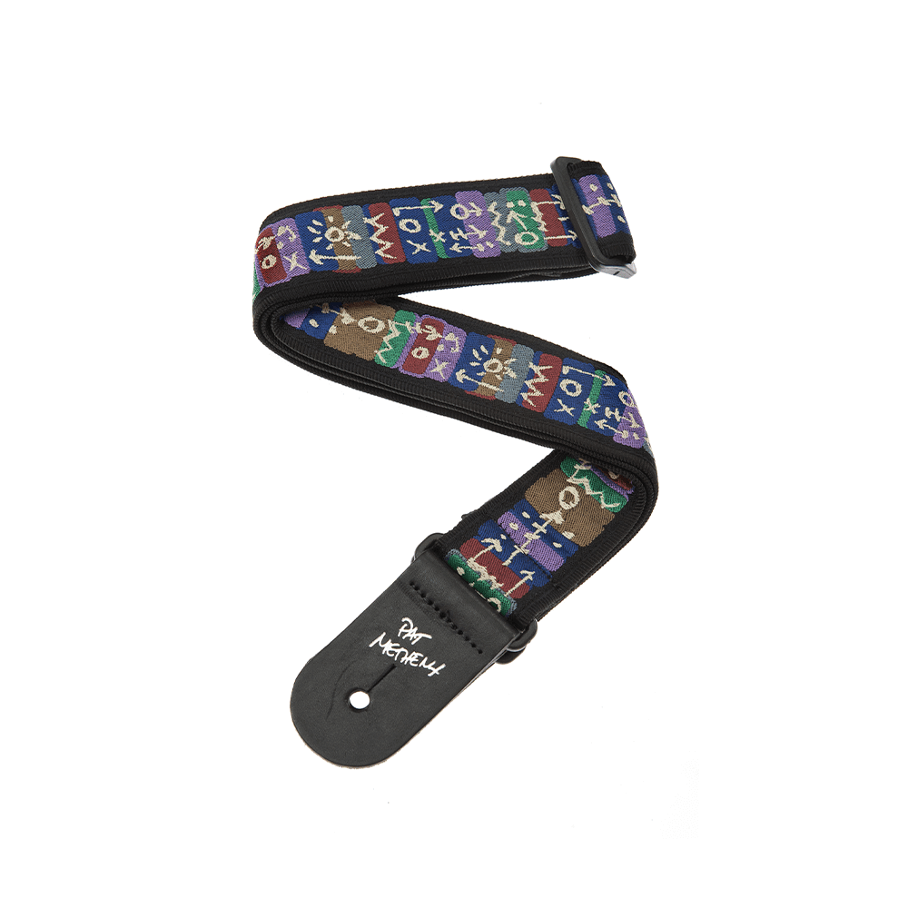 D'Addario Pat Metheny Guitar Strap, Watercolors - Image 4
