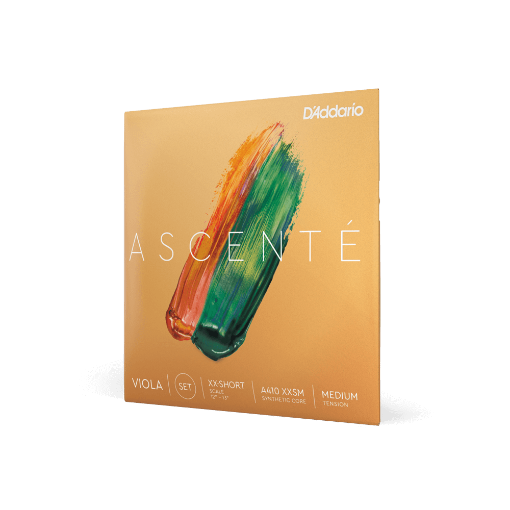 D'Addario AscentǸ Viola String Set, Extra-Extra-Short Scale, Medium Tension - Image 4