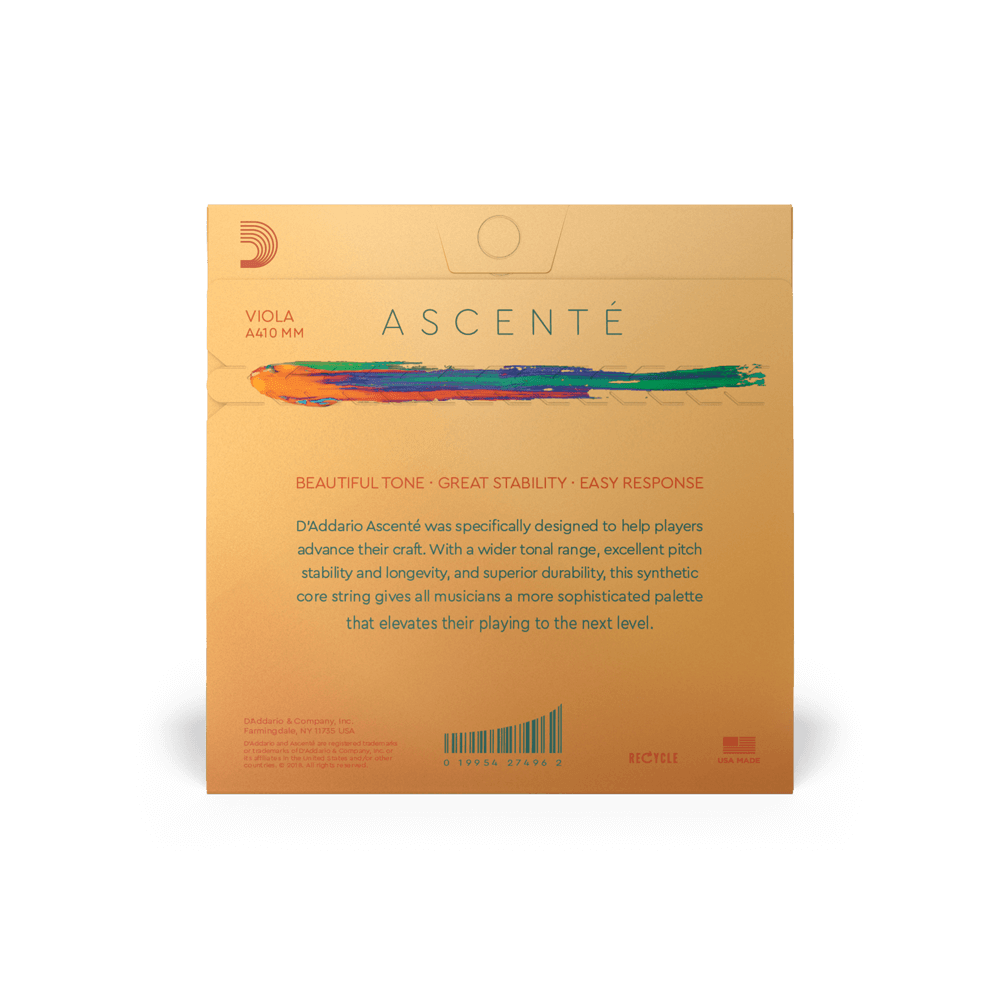 D'Addario AscentǸ Viola G String, Medium Scale, Medium Tension - Image 4