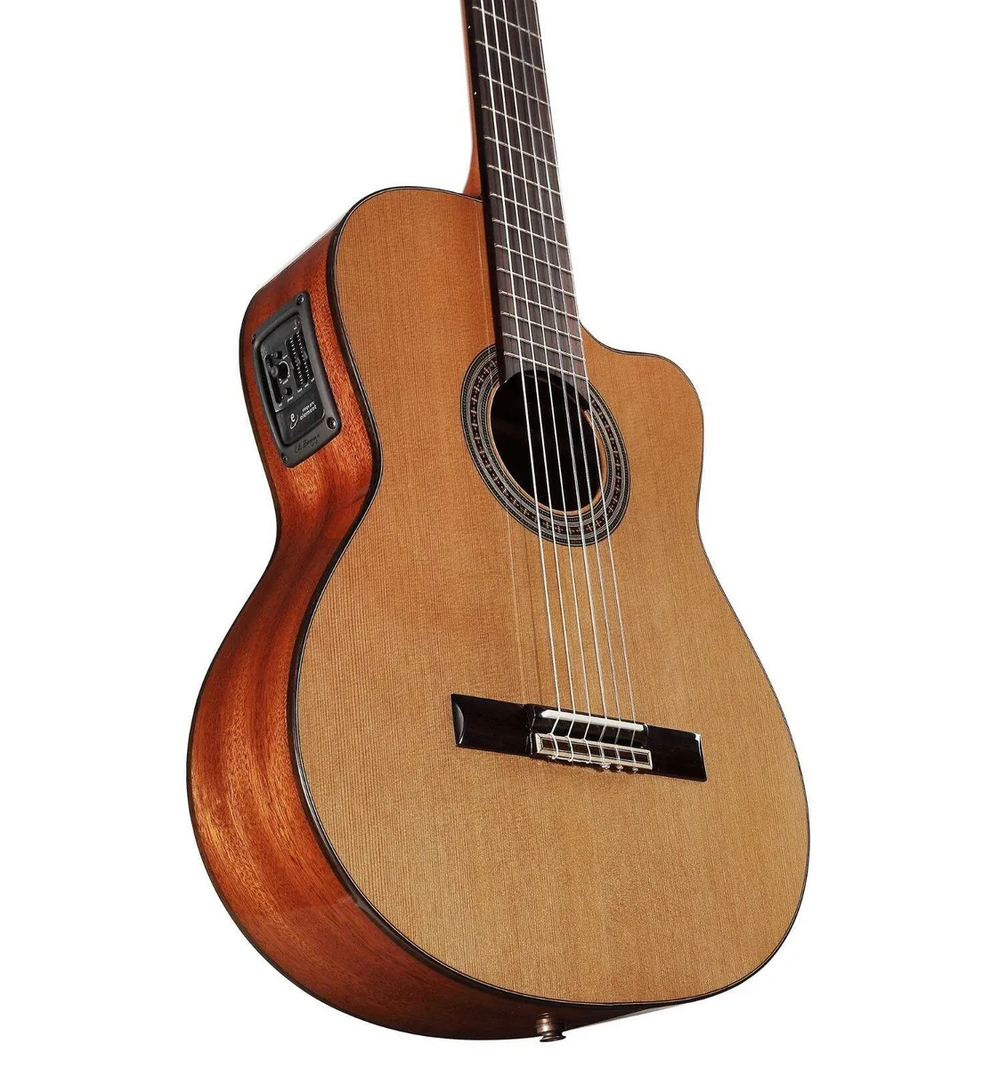 Alvarez Artist AC65HCE Classical Hybrid Acoustic-Electric Guitar Sale with case - Image 4