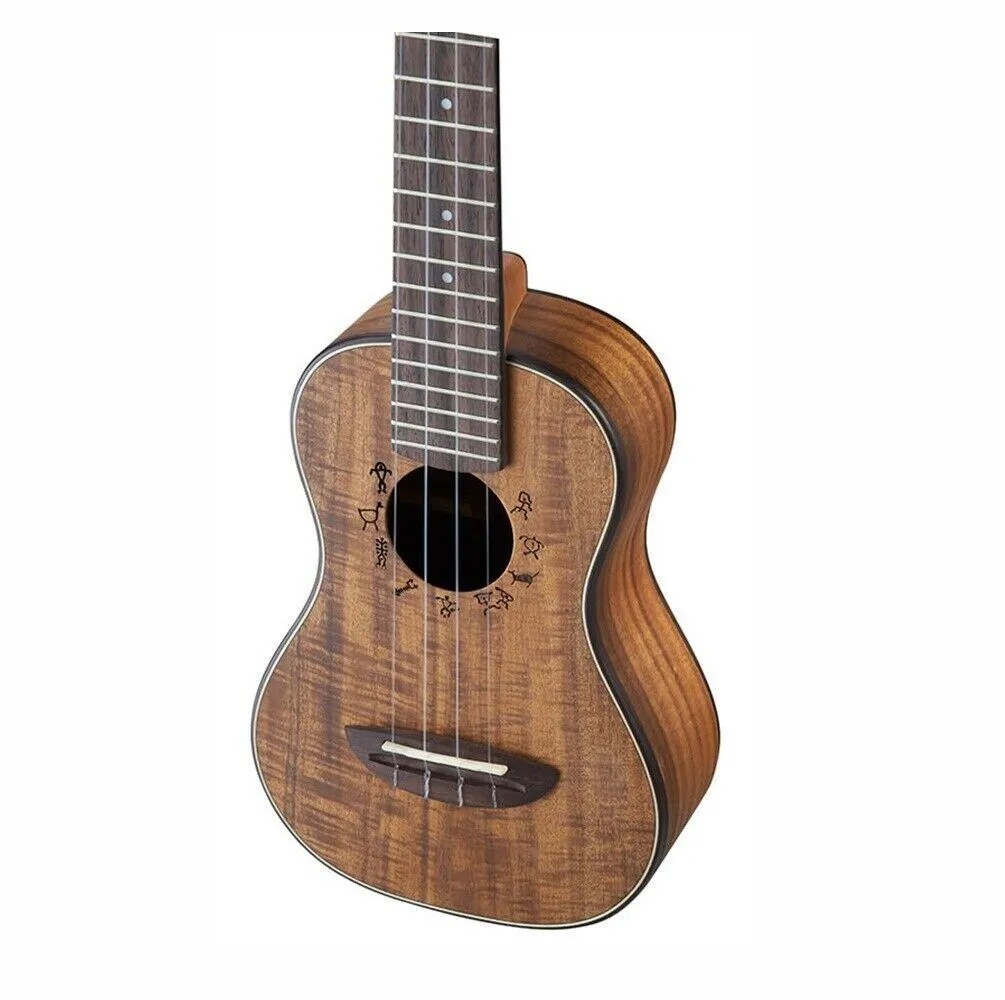 aNueNue Lani S1 Acoustic / Electric Mini Concert Ukulele + gig Bag Solid Koa Top - Image 4