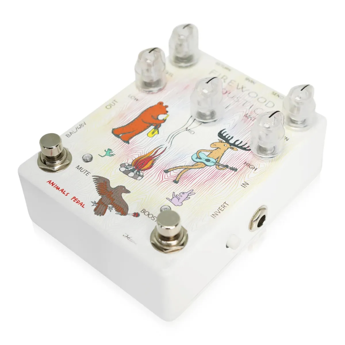 Animals Pedal Firewood Acoustic DI MKII Guitar effects Pedal - Image 4