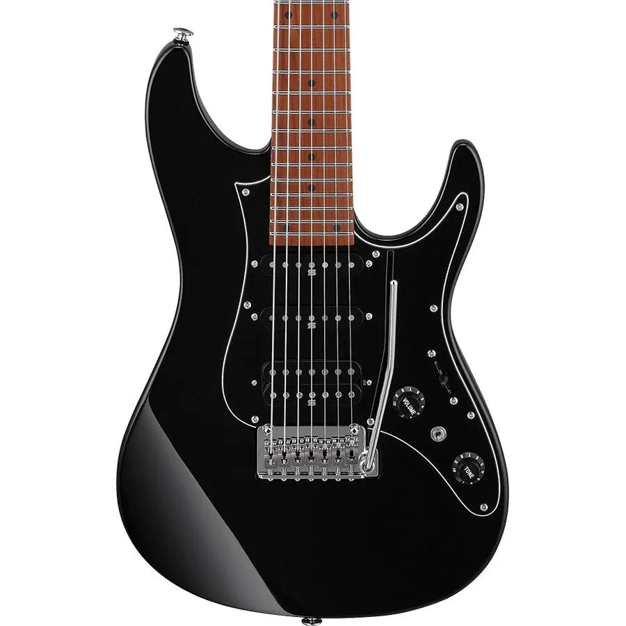 Ibanez Prestige AZ24047 7-String Electric Guitar - Black w/ Case - Image 4