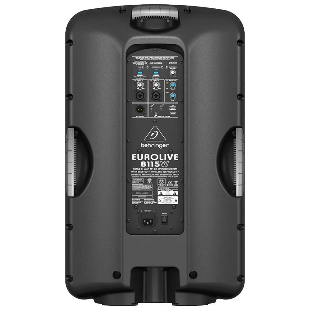 The Behringer Active 300-Watt 2-Way Eurolive B115W PA Speaker System 15in - Image 4