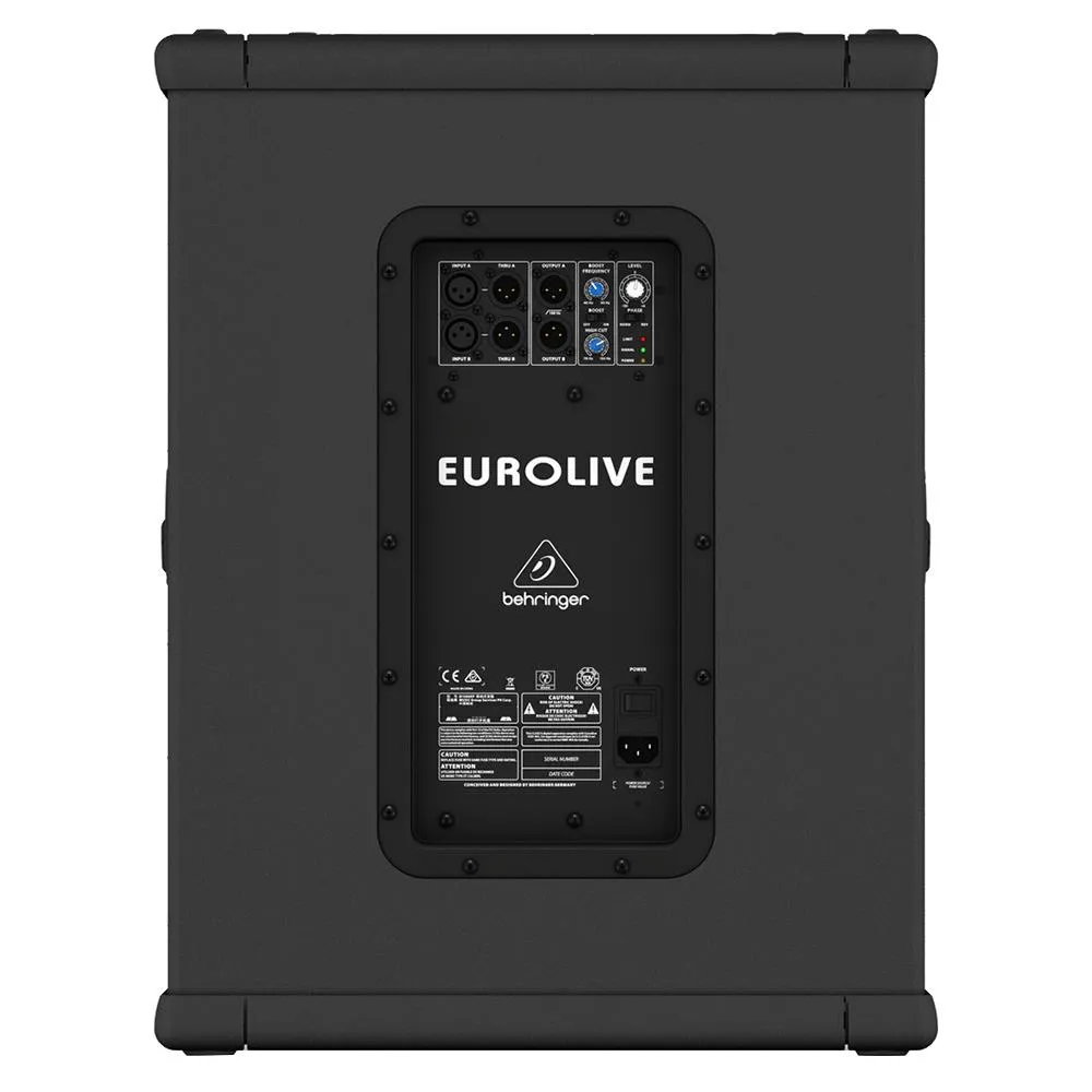 The Behringer High-Performance Active 500-Watt Eurolive B1500XP-Pro Subwoofer - Image 4