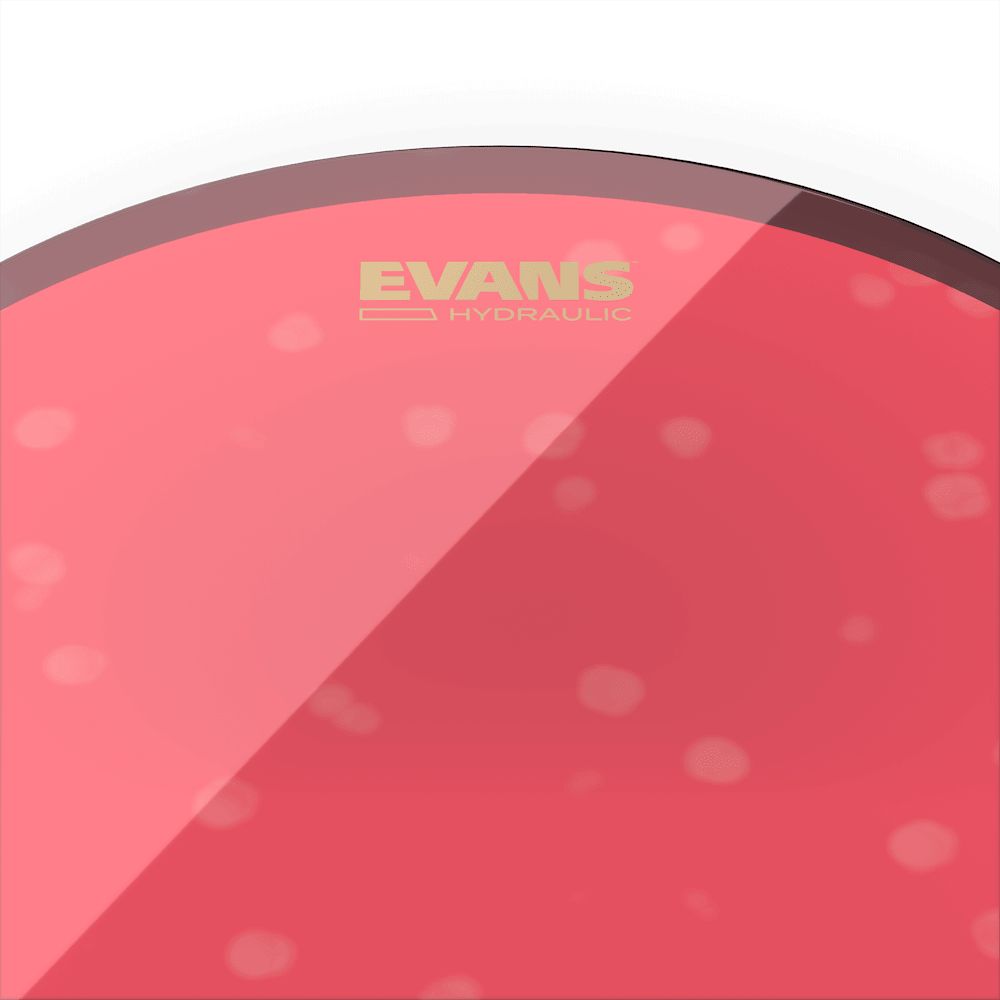 Evans Hydraulic Red Fusion Pack (10", 12", 14") with 14" UV1 Coated Snare Batter - Image 4