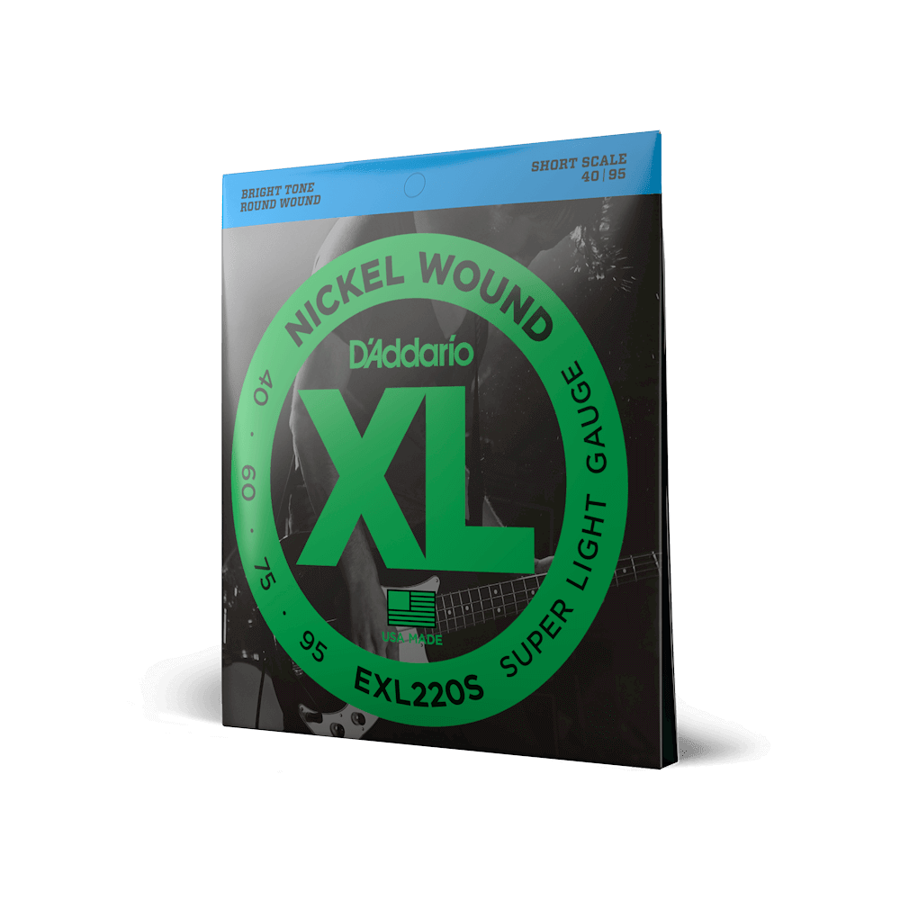 D'Addario EXL220S Nickel Wound Bass Guitar Strings, Super Light, 40-95, Short Scale - Image 4