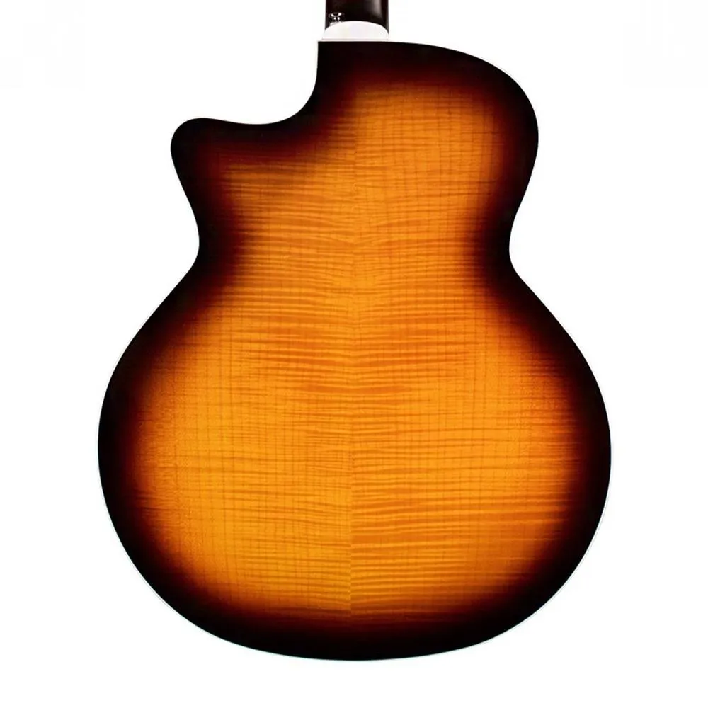 Guild F-2512CE Deluxe 12-String Cutaway Jumbo Acoustic-Electric Guitar - Image 4