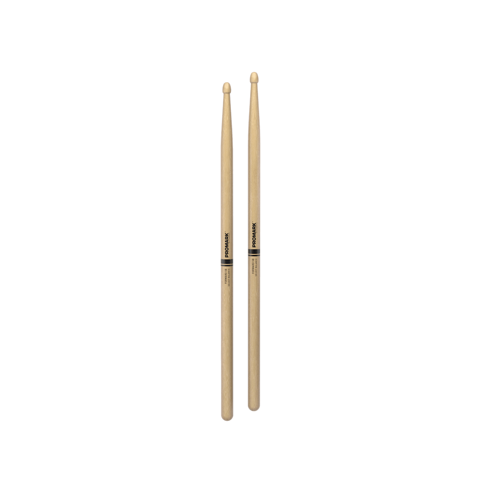 Promark Forward 5B .595" Hickory Acorn Wood Tip - Image 4