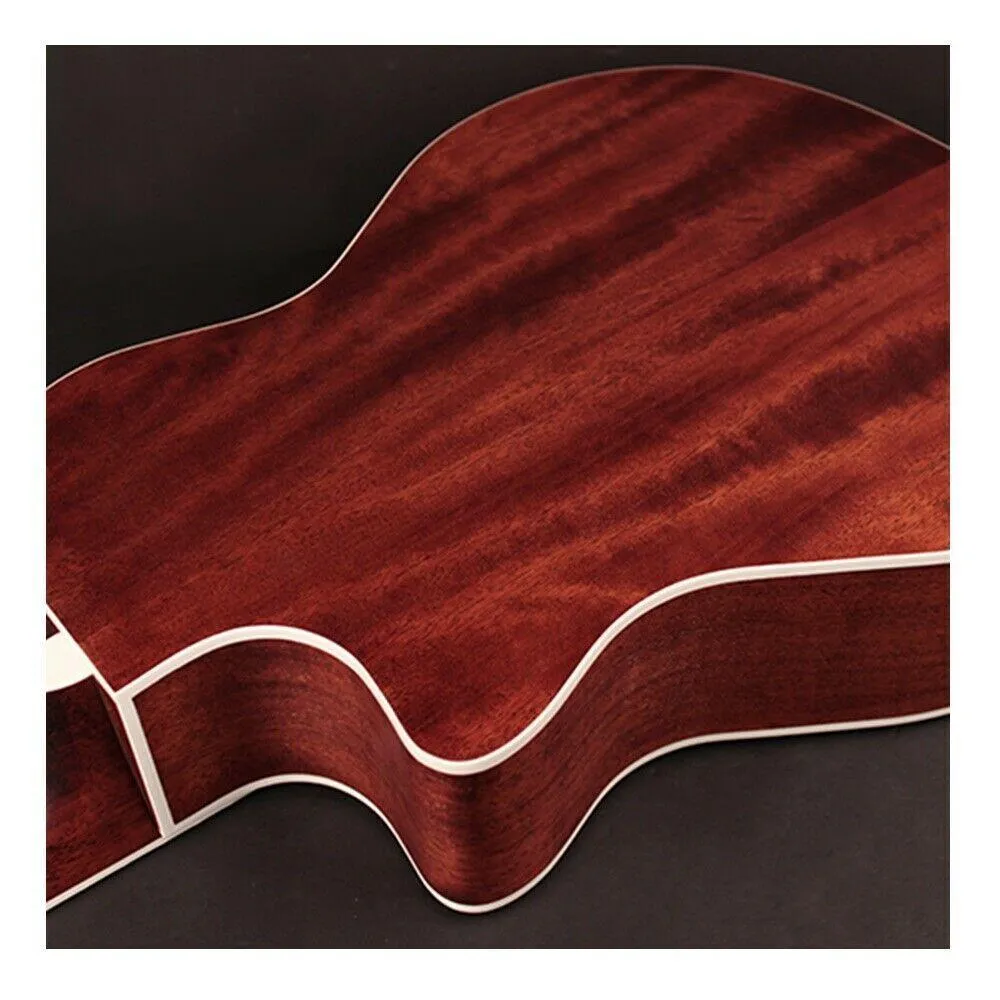 Cort GA-MEDX 12 string Grand Regal Acoustic / Electric Guitar Open Pore Cutaway - Image 4