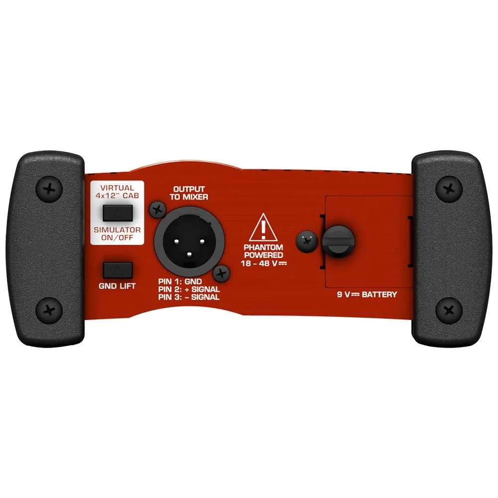 Behringer Professional Ultra-G GI100 Battery/Phantom Powered DI-Box - Image 4