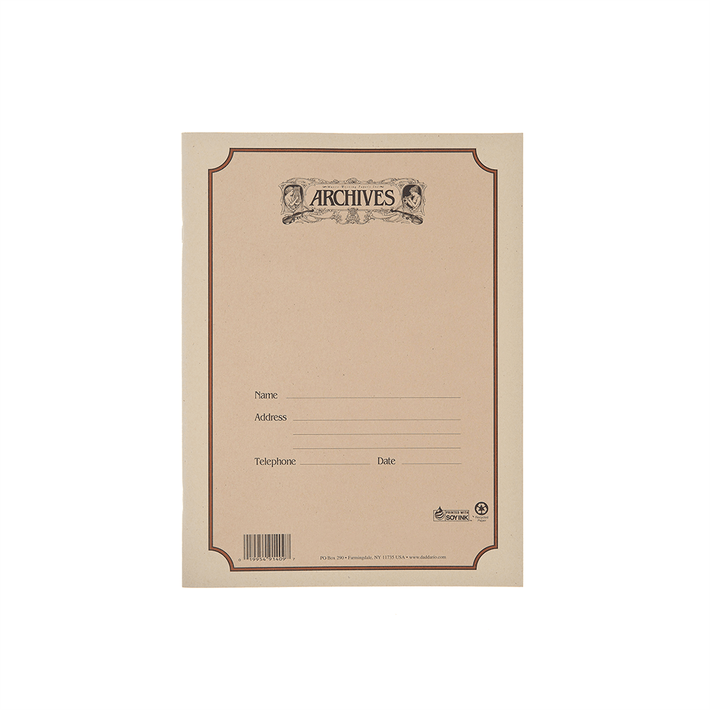 Archives Standard Bound Manuscript Paper Book, Guitar Tab, 48 Pages - Image 4