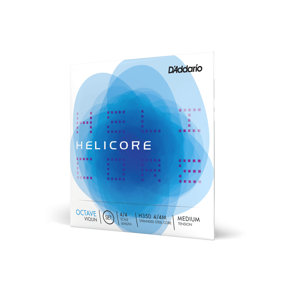 D'Addario Helicore Octave Violin String Set, 4/4 Scale, Medium Tension - Image 4