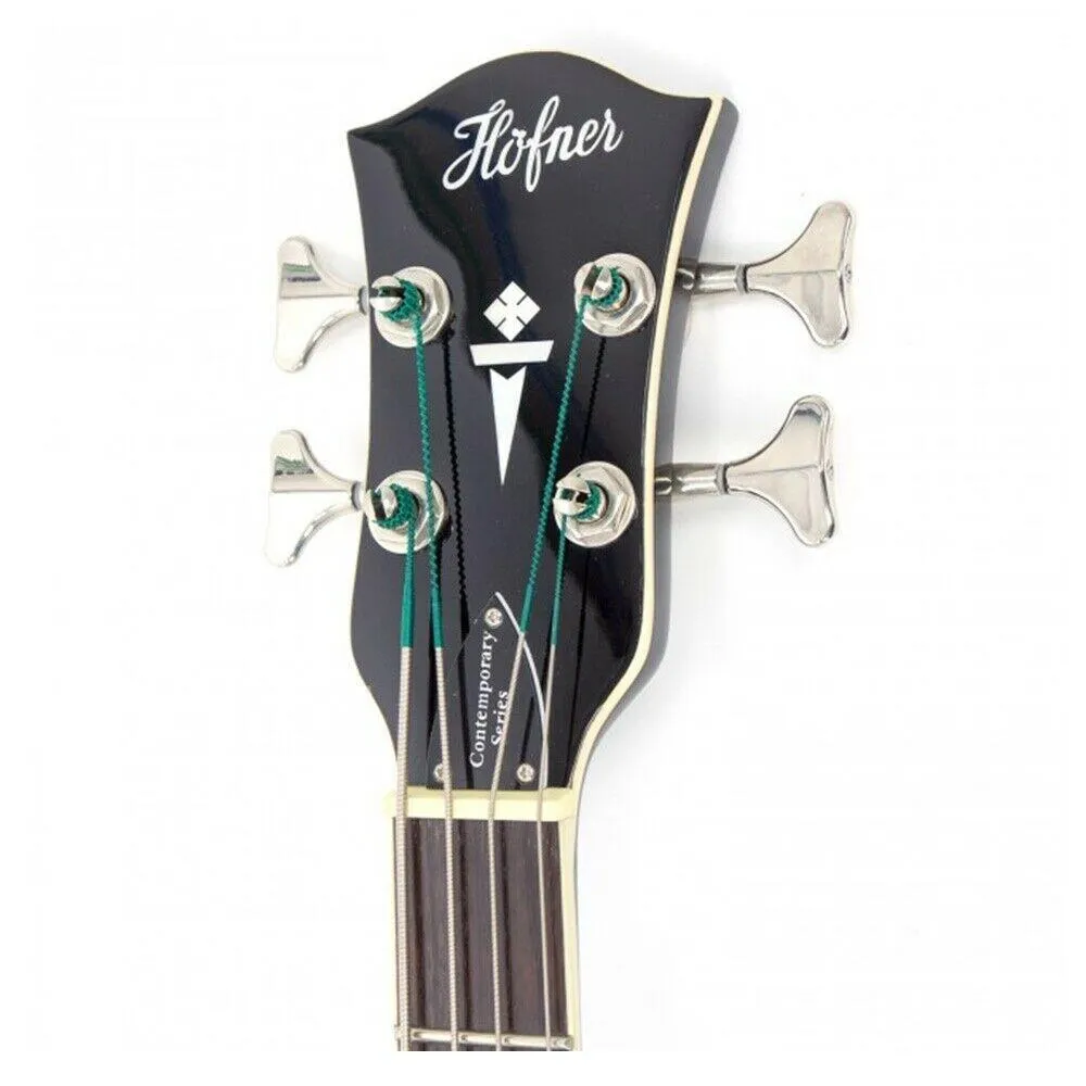 Hofner Verythin CT Long Scale Electric Bass Trans Dark Cherry All maple C/w case - Image 4