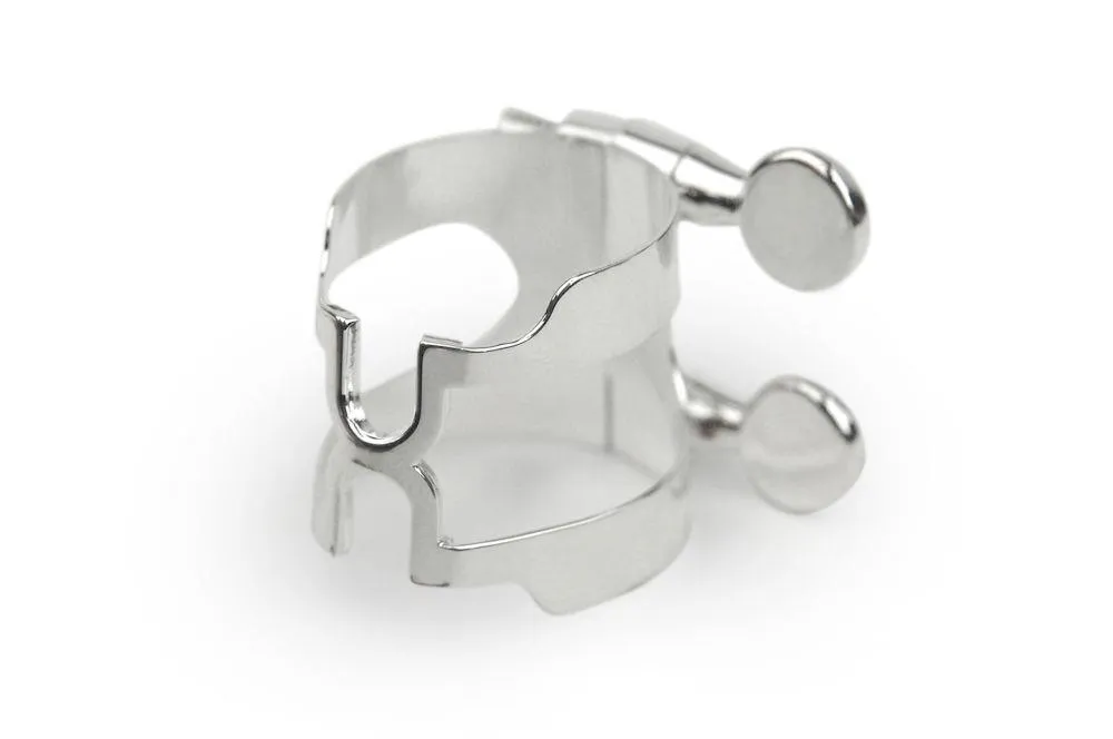D'Addario H-Ligature & Cap, Eb Clarinet, Silver - Image 4
