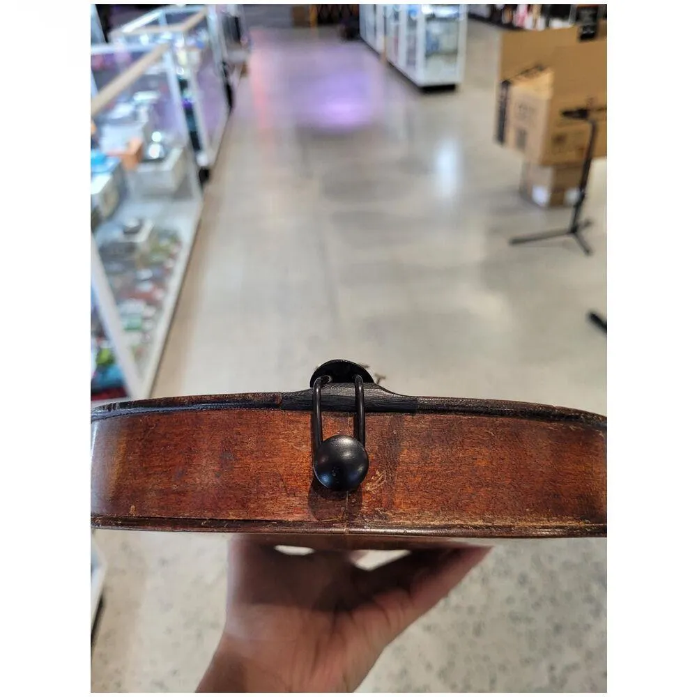 Old 4/4 Violin Labeled Heinel Setup ready to Play - Image 4