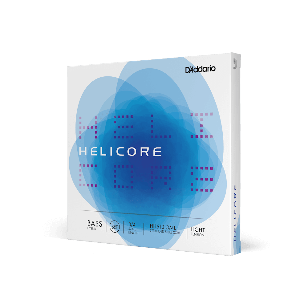 D'Addario Helicore Hybrid Bass Single G String, 3/4 Scale, Light Tension - Image 4