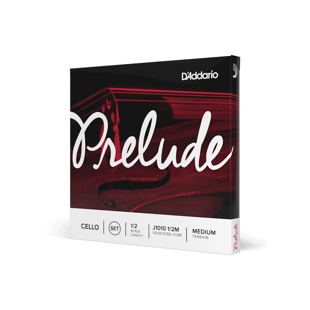 D'Addario Prelude Cello String Set, 1/2 Scale, Medium Tension - Image 4