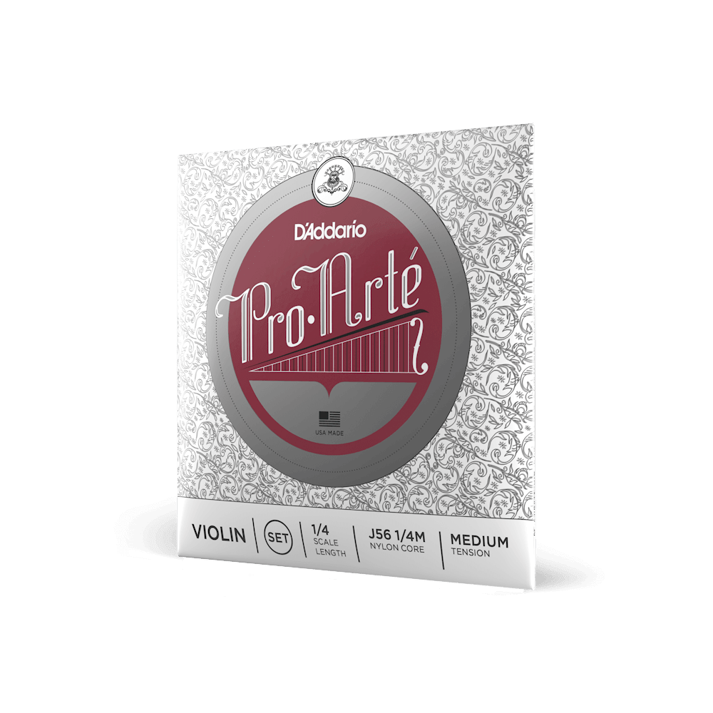 D'Addario Pro-Arte Violin String Set, 1/4 Scale, Medium Tension - Image 4
