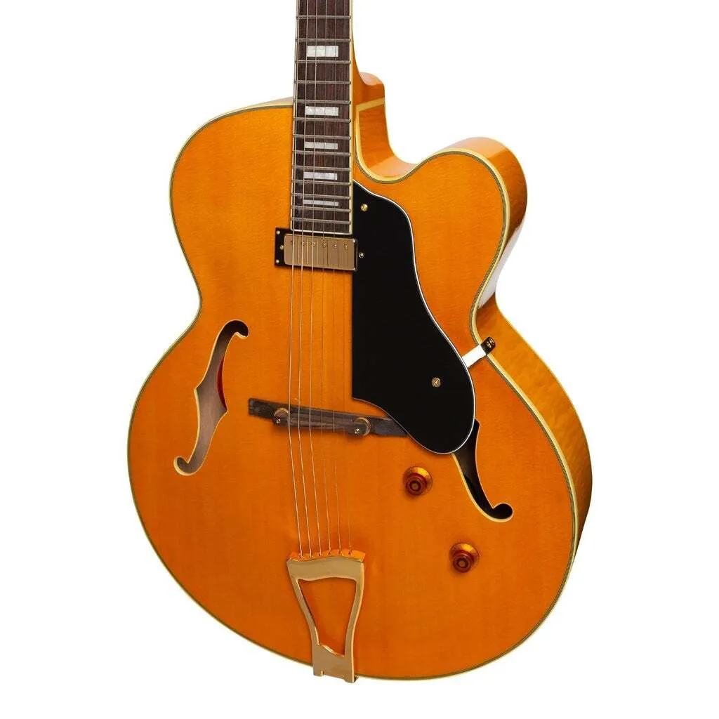 Tokai 'Traditional Series' JS-70 Jazz Hollow Body Archtop Electric Guitar - Image 4