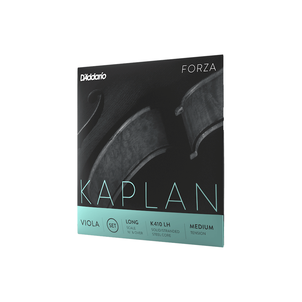 D'Addario Kaplan Forza Viola String Set, Long Scale, Heavy Tension - Image 4