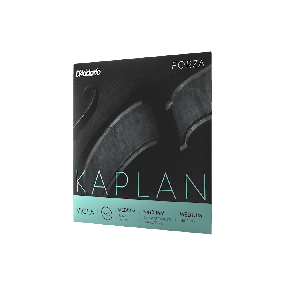 D'Addario Kaplan Forza Viola String Set, Medium Scale, Medium Tension - Image 4