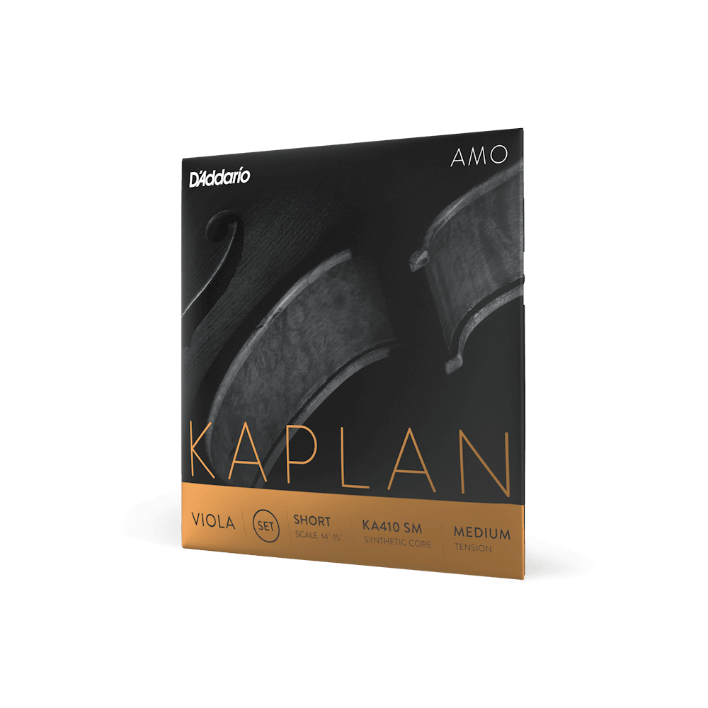 D'Addario Kaplan Amo Viola String Set, Short Scale, Medium Tension - Image 4