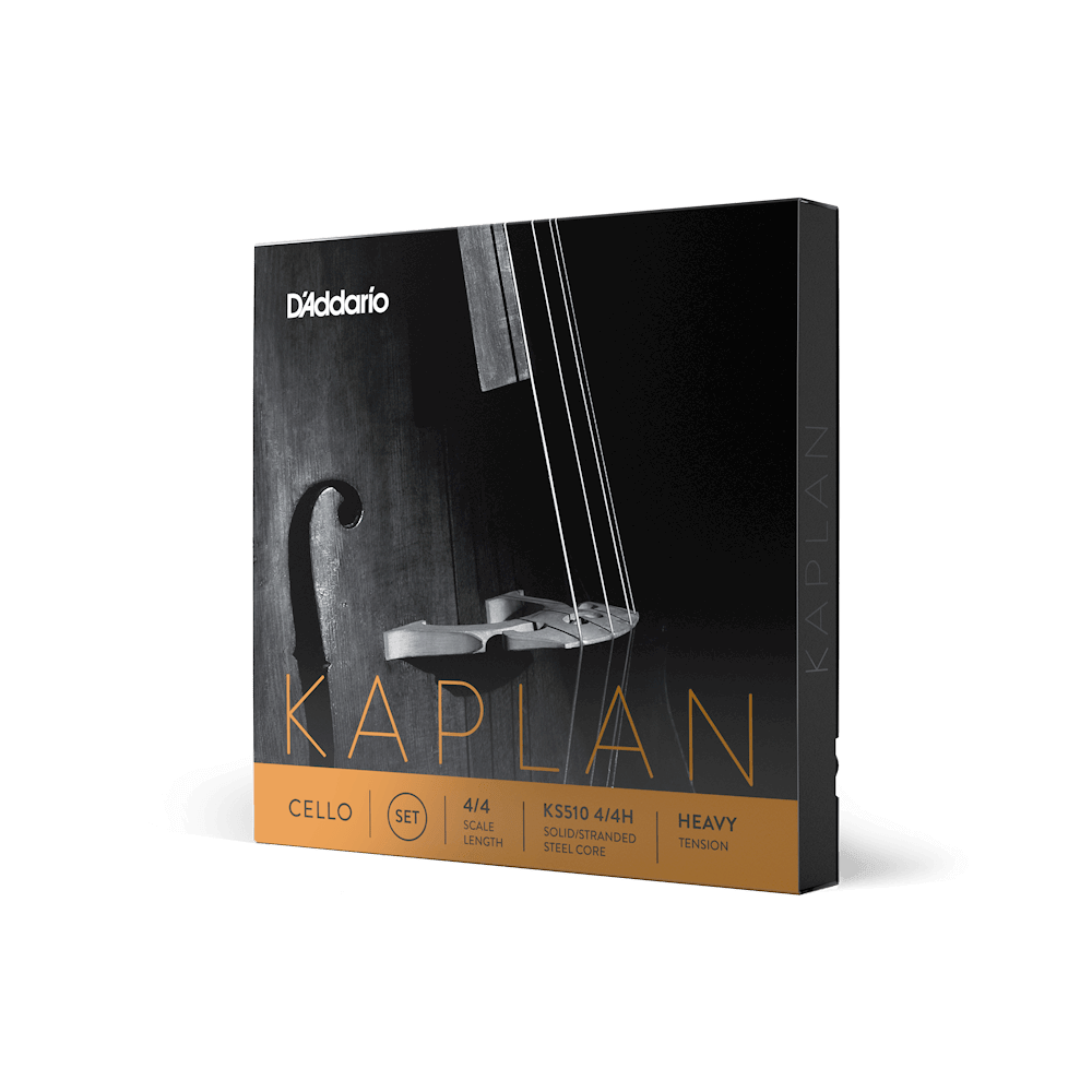D'Addario Kaplan Cello String Set, 4/4 Scale, Heavy Tension - Image 4