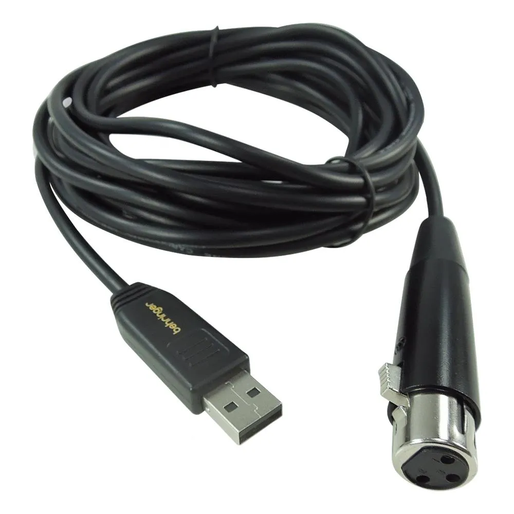 The Behringer Microphone To USB Interface XLR Input Cable Connector - Image 4
