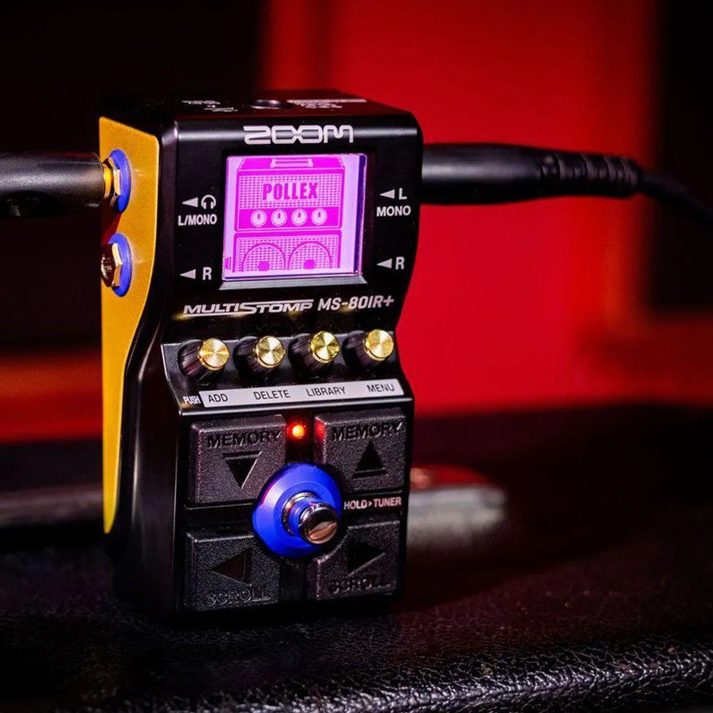 Zoom ZOOM-MS80IR-PLUS Amp Modeler Guitar Effects Pedal - Image 4