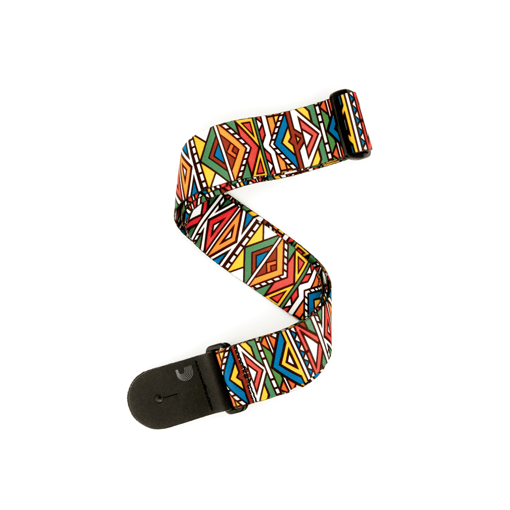 D'Addario Polyester Guitar Strap, Ndebele - Image 4