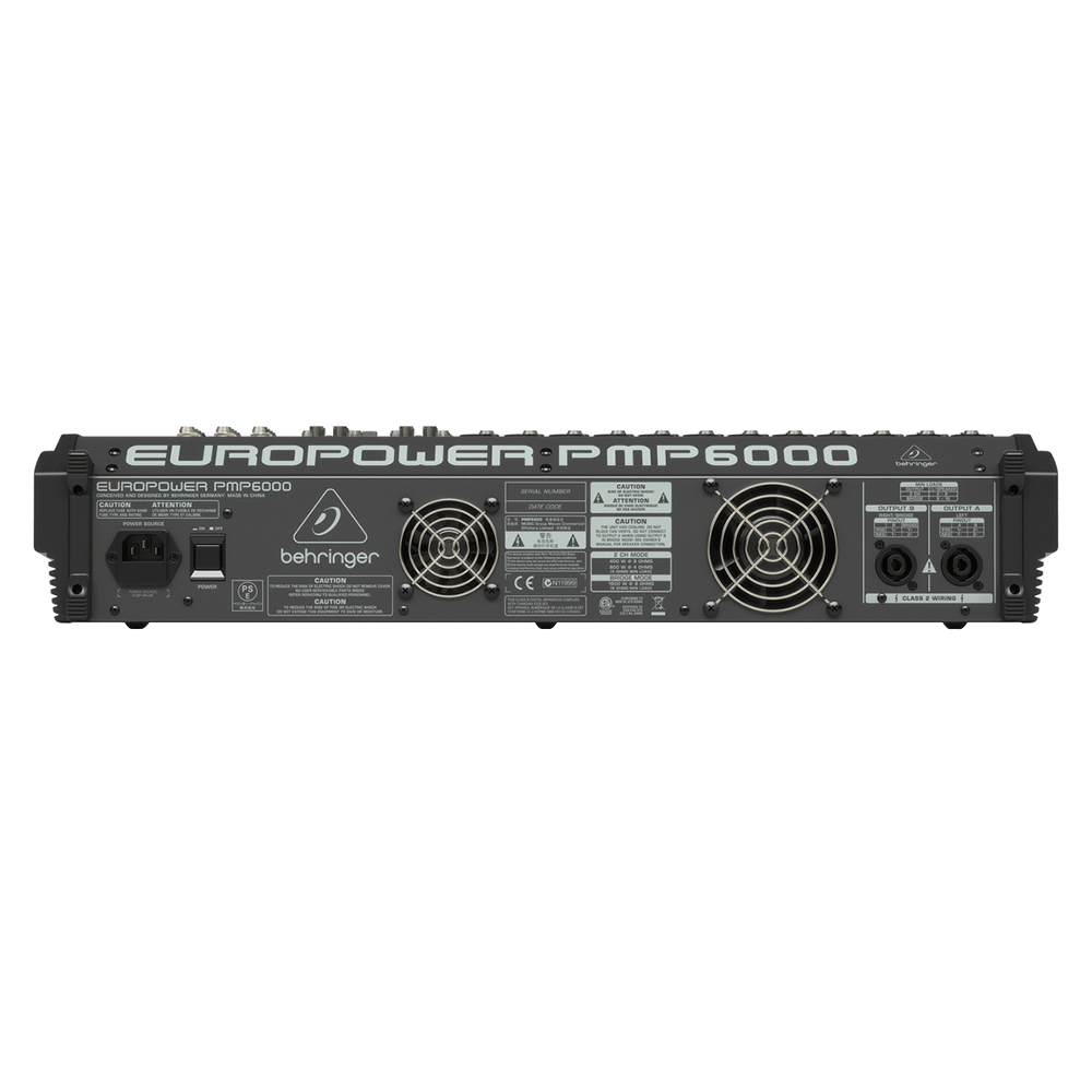 The Behringer Ultra-Compact 1600-Watt 20-Channel Europower PMP580S Powered Mixer - Image 4