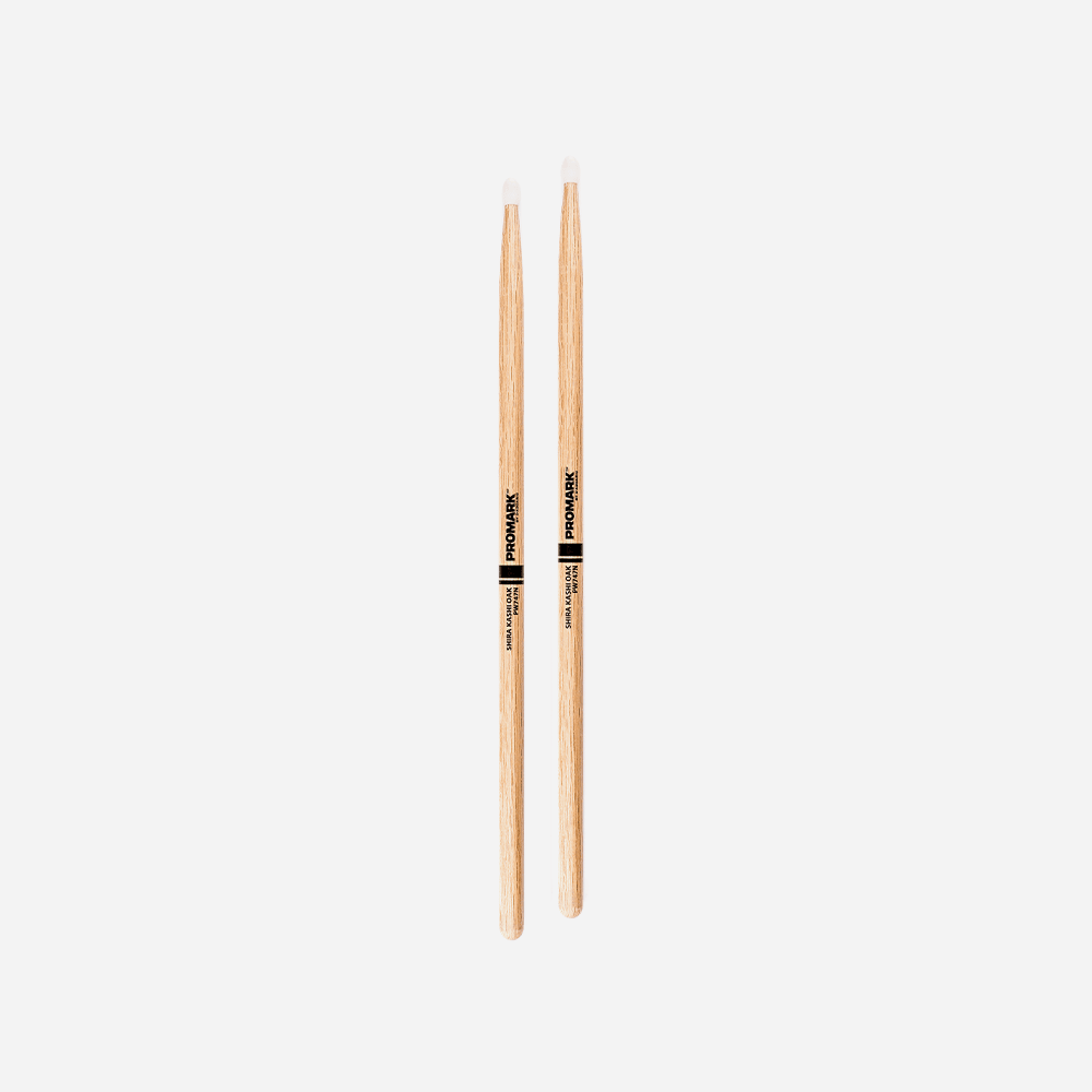 Promark Shira Kashi Oak 747 Nylon Tip drumstick - Image 4