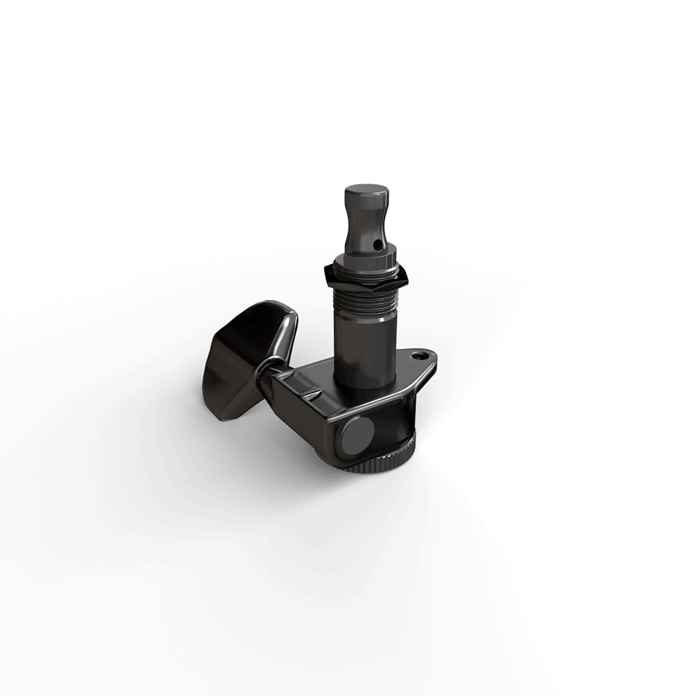 D'Addario Auto-Trim Tuning Machines, 3 + 3 Setup, Black - Image 4