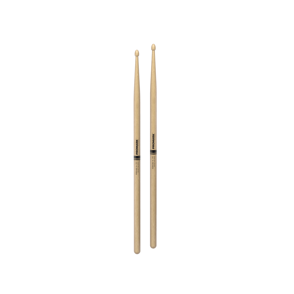 Promark Rebound 7A .535" Hickory Acorn Wood Tip - Image 4