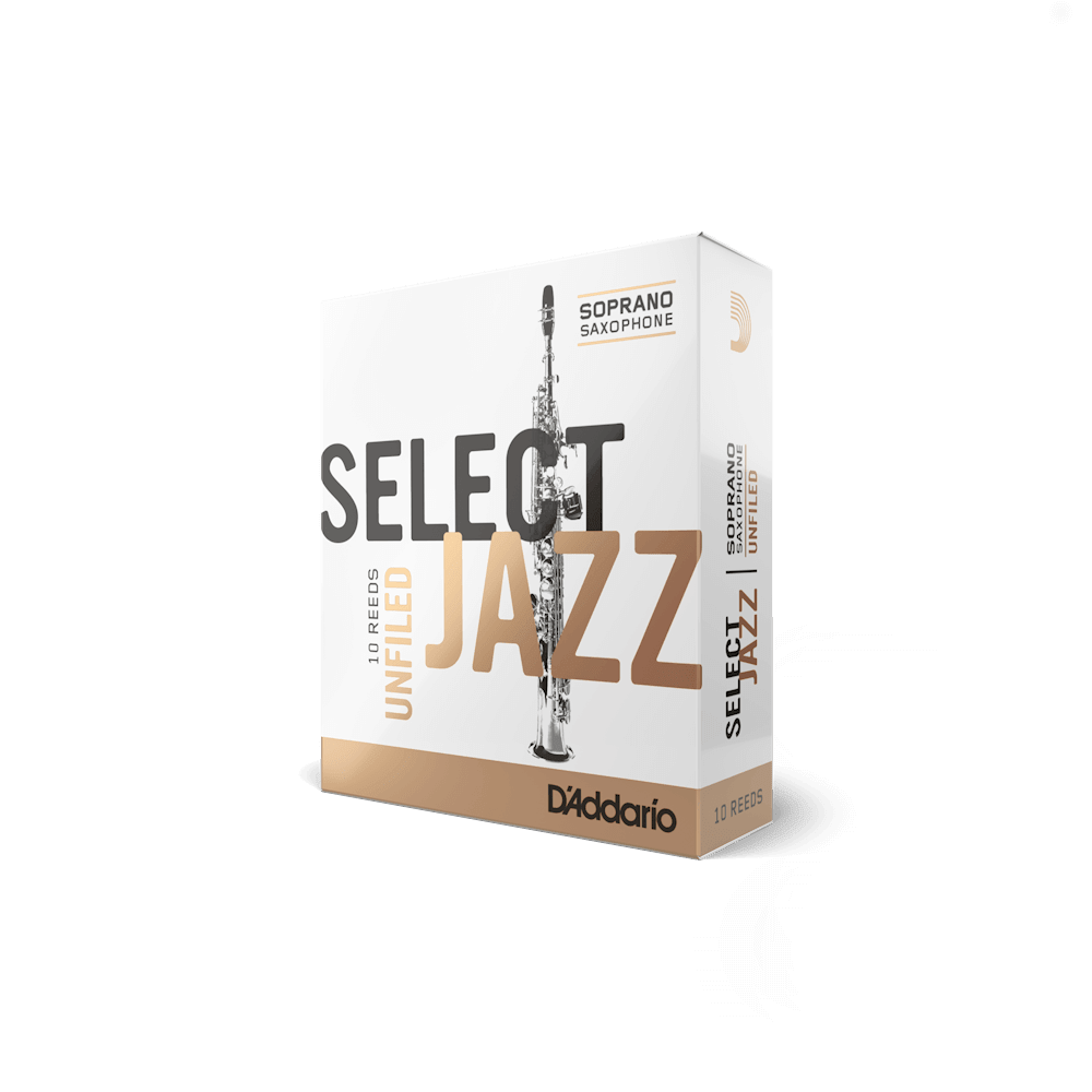 D'Addario Select Jazz Unfiled Soprano Saxophone Reeds, Strength 4 Soft, 10-pack - Image 4