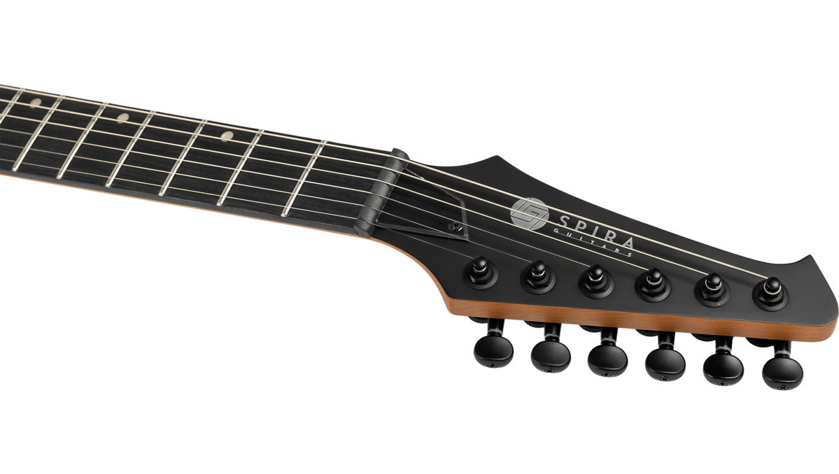 Spira S-400 MBK Electric Guitar - Shred Machine - Satin Black - Image 4
