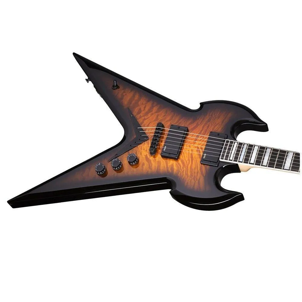 Wylde Audio War Hammer Death Claw Molasses (DCM) Electric Guitar EMG pickups - Image 4