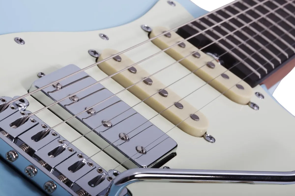 Schecter Nick Johnston Traditional HSS Electric Guitar - Atomic Frost - Image 4