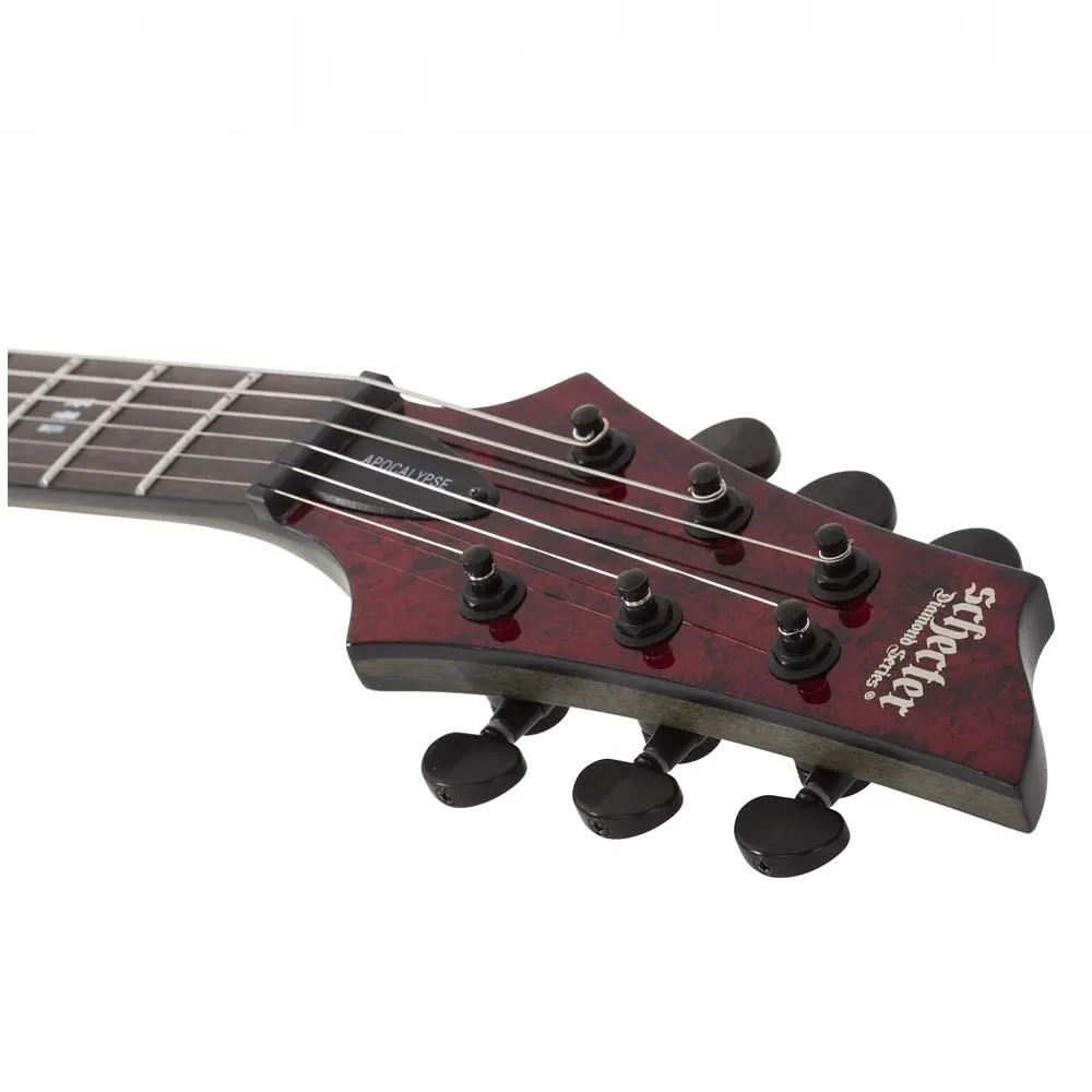 Schecter Guitar Research V-1 Apocalypse Electric Guitar - Red Reign - Image 4